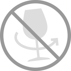 通常ワインで行っているグラスを回すスワリングは、絶対に行わないで下さい。