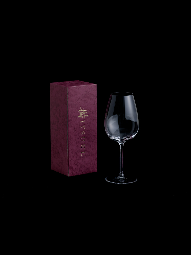 Wine Glass ITSUKI Long Stem CALI CRYSTAL 1個